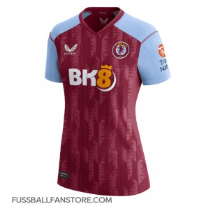 Aston Villa Replik Heimtrikot Damen 2023-24 Kurzarm